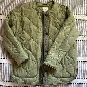 Abercrombie Quilted Liner Jacket Coat
